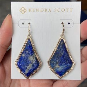Kendra Scott Alex Earrings in Blue Lapis